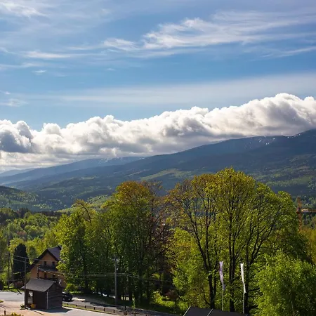 Panorama Z Widokiem Na Góry *