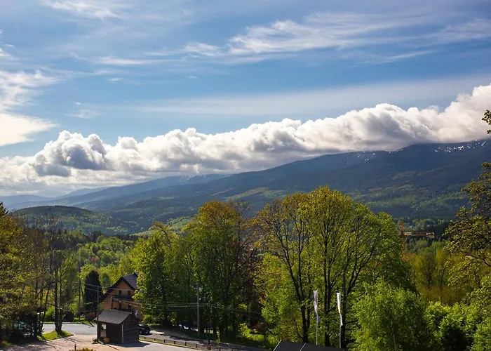 Panorama Z Widokiem Na Gory *